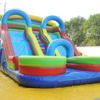 GI022Double slideway inflatable slide Double slideway inflatable slideGI022