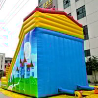 GI167Colorful Inflatable Slide Colorful Inflatable SlideGI167