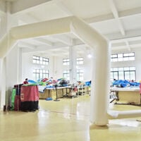 GA154bWhite Inflatable Arches for sale White Inflatable Arches for saleGA154b