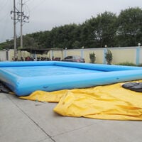 GP014Blue Inflatable Pool Blue Inflatable PoolGP014