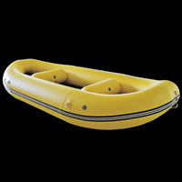 Drifting inflatable boat