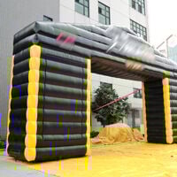 GA168Inflatable black rectangular arches Inflatable black rectangular archesGA168