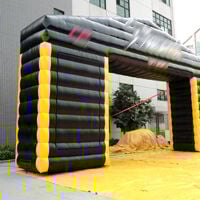 GA168Inflatable black rectangular arches Inflatable black rectangular archesGA168
