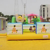 GE145Angry bird obstacles bouncer Angry bird obstacles bouncerGE145