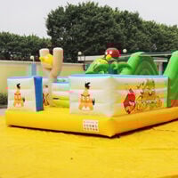 GE145Angry bird obstacles bouncer Angry bird obstacles bouncerGE145