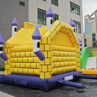 GL171bYellow Lattice Castle Yellow Lattice CastleGL171b