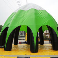 GN058bLight green inflatable tent Light green inflatable tentGN058b
