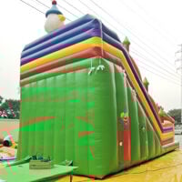 GI023bClown Jumping slide Clown Jumping slideGI023b
