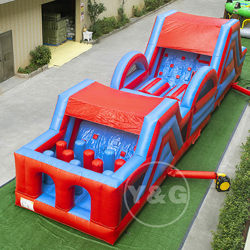 bouncy castle assault courseYGO48
