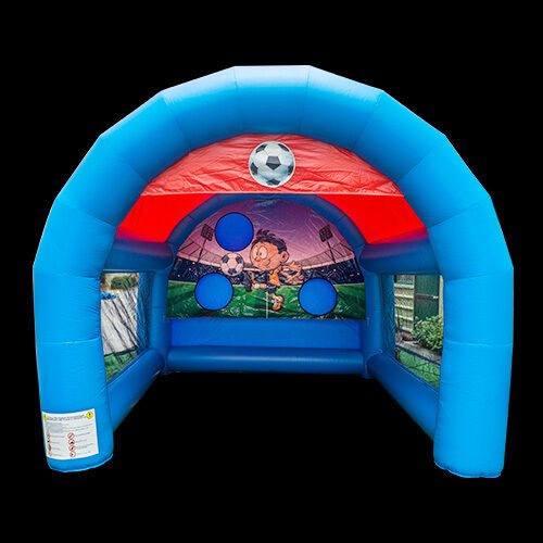 Field Outside inflatable football goal