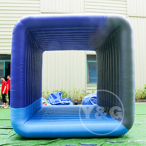 Inflatable Flip It Square Rolling SportsAKD109-Red
