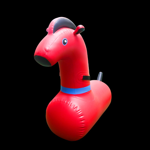 Horses Inflatable Horse Racing GameAKD115-Red
