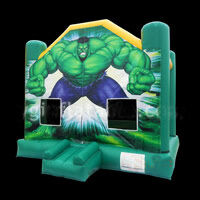 Green Man Inflatable Bouncer