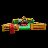 Inflatable Sport Cowboy Video Game