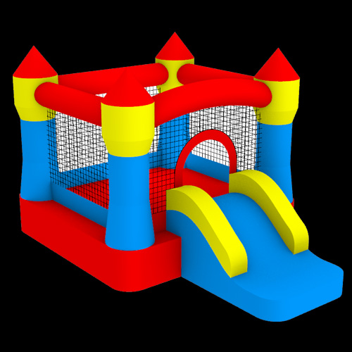 Castle-Bouncer-with-Slide