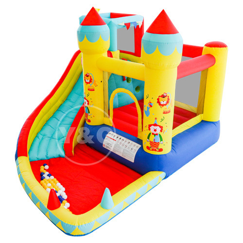Inflatable clown jumping bed castle1841