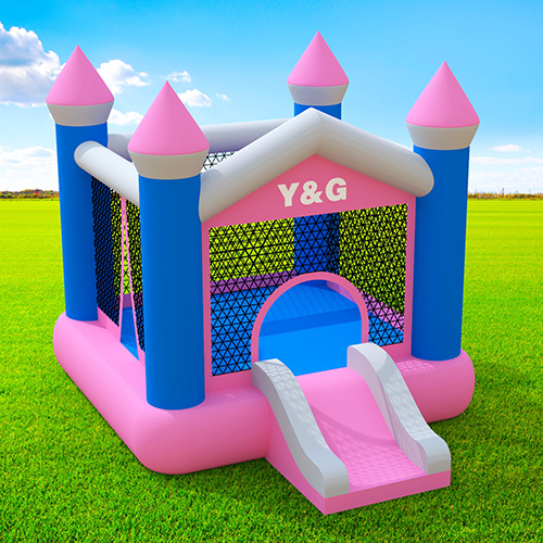 inflatable princess slide bouncer castle