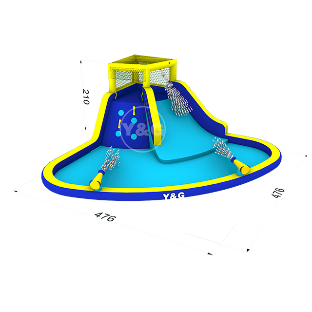 Waterpark with slide pool for saleY21-S18