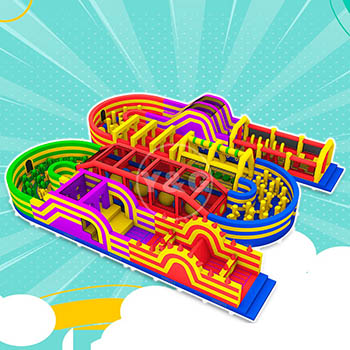 Factory Price Inflatable Obstacle Course