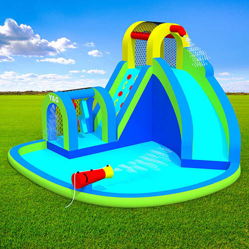 Waterpark climbing bounce house