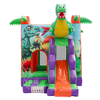 Cute Dinosaur Inflatable Bounce House