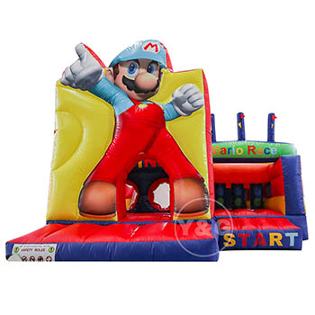Mario Inflatable Obstacle Course