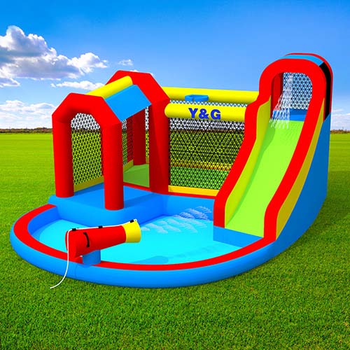 Bouncy castle waterpark combo Slide