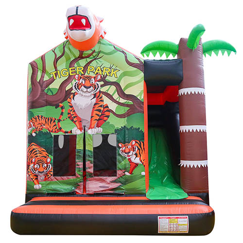 inflatable tiger park bounce house
