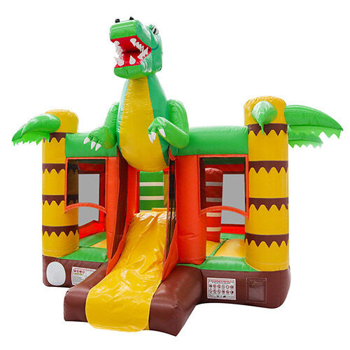 Inflatable little dinosaur bounce house