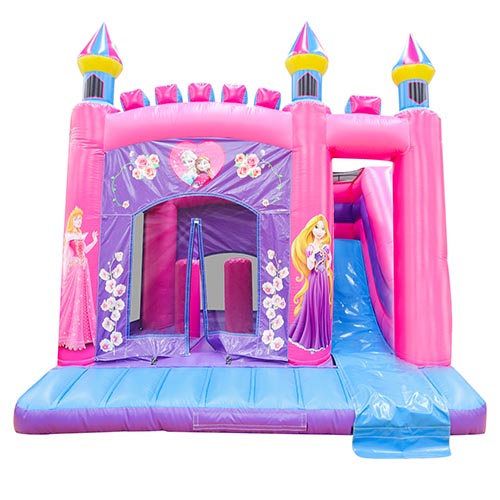 Inflatable princess castle slide
