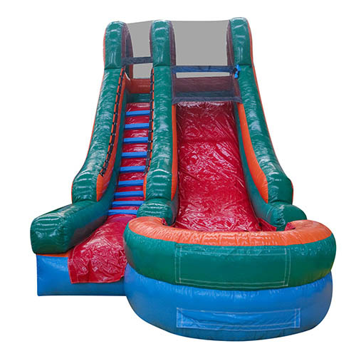 Large Inflatable Water Slide with pool