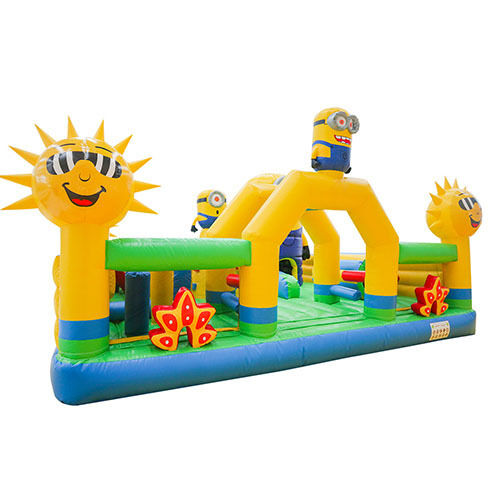 Minions theme inflatable park