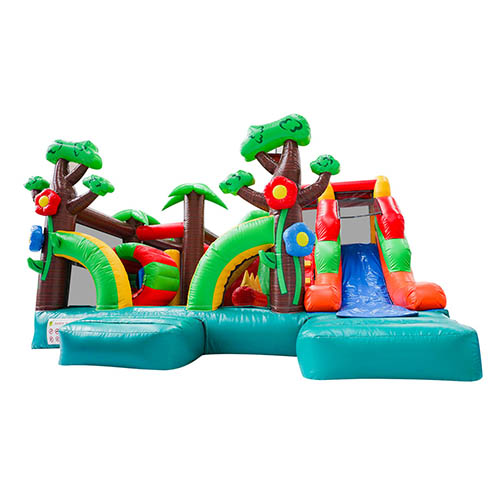 inflatable jungle playground