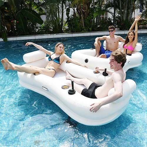 Motorized Inflatable Lounger