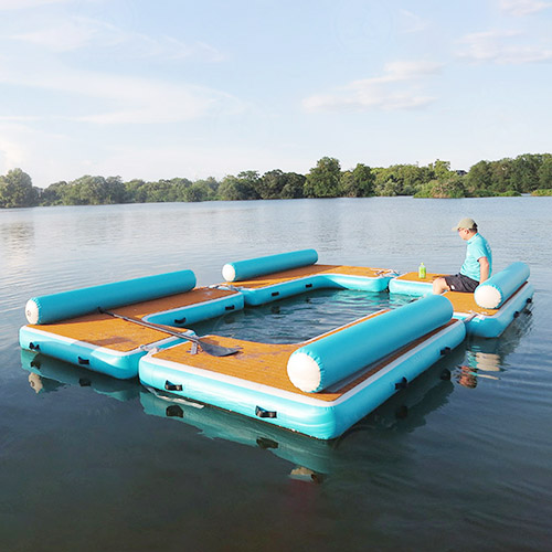 Leisure Inflatable Swimming Floating Platform
