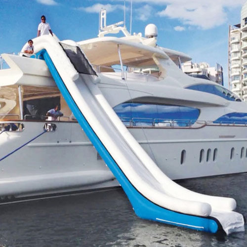 Factory Price Inflatable Floating Yacht  Slide