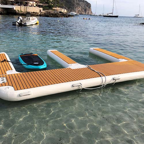 Inflatable Platform Floating Island Water Air Dock