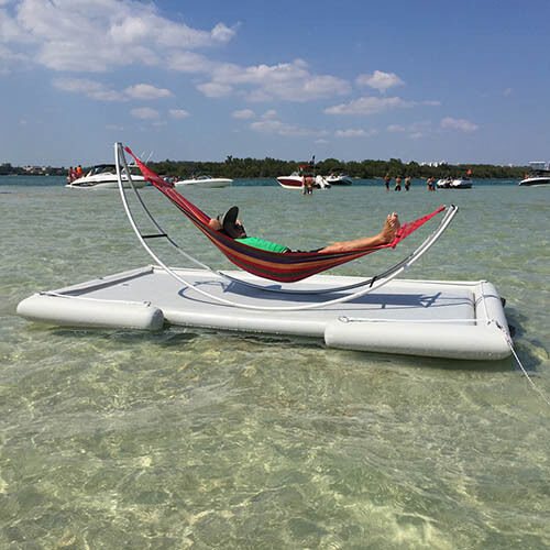 Leisure Inflatable Floating Platform with Chair