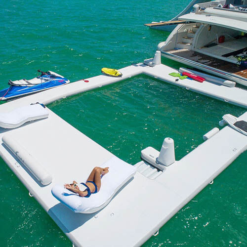 Inflatable Floating Mat/Dock/Island