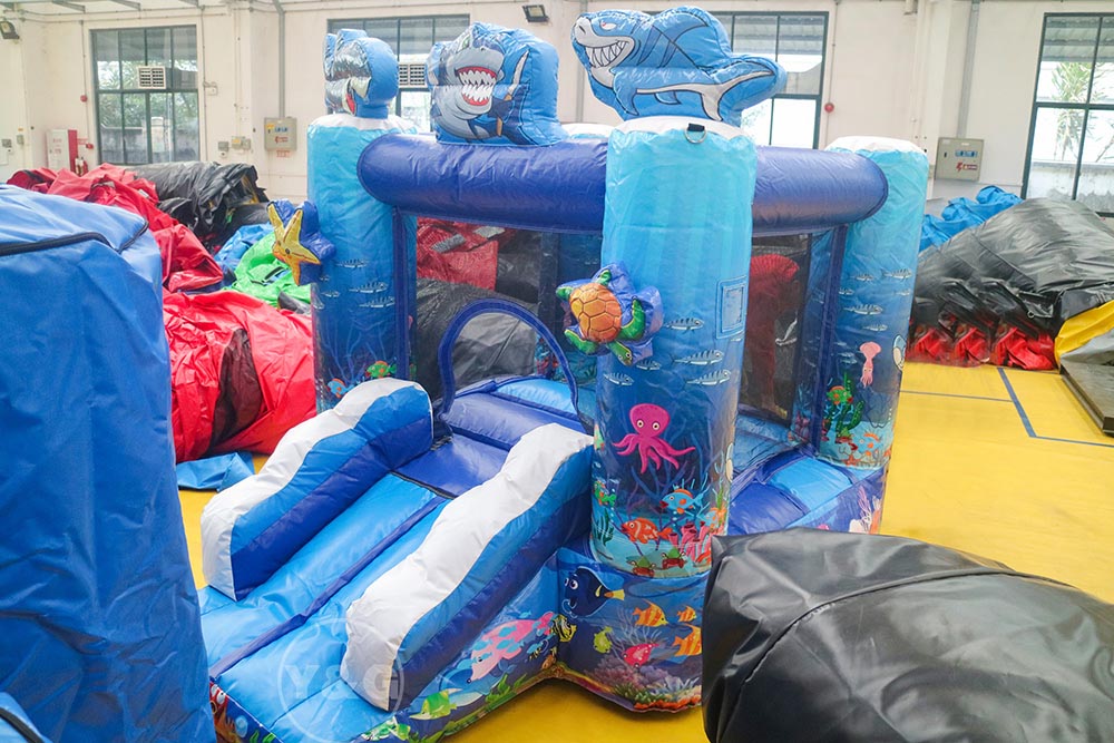 Commercial inflatable sea world bouncerYG-111