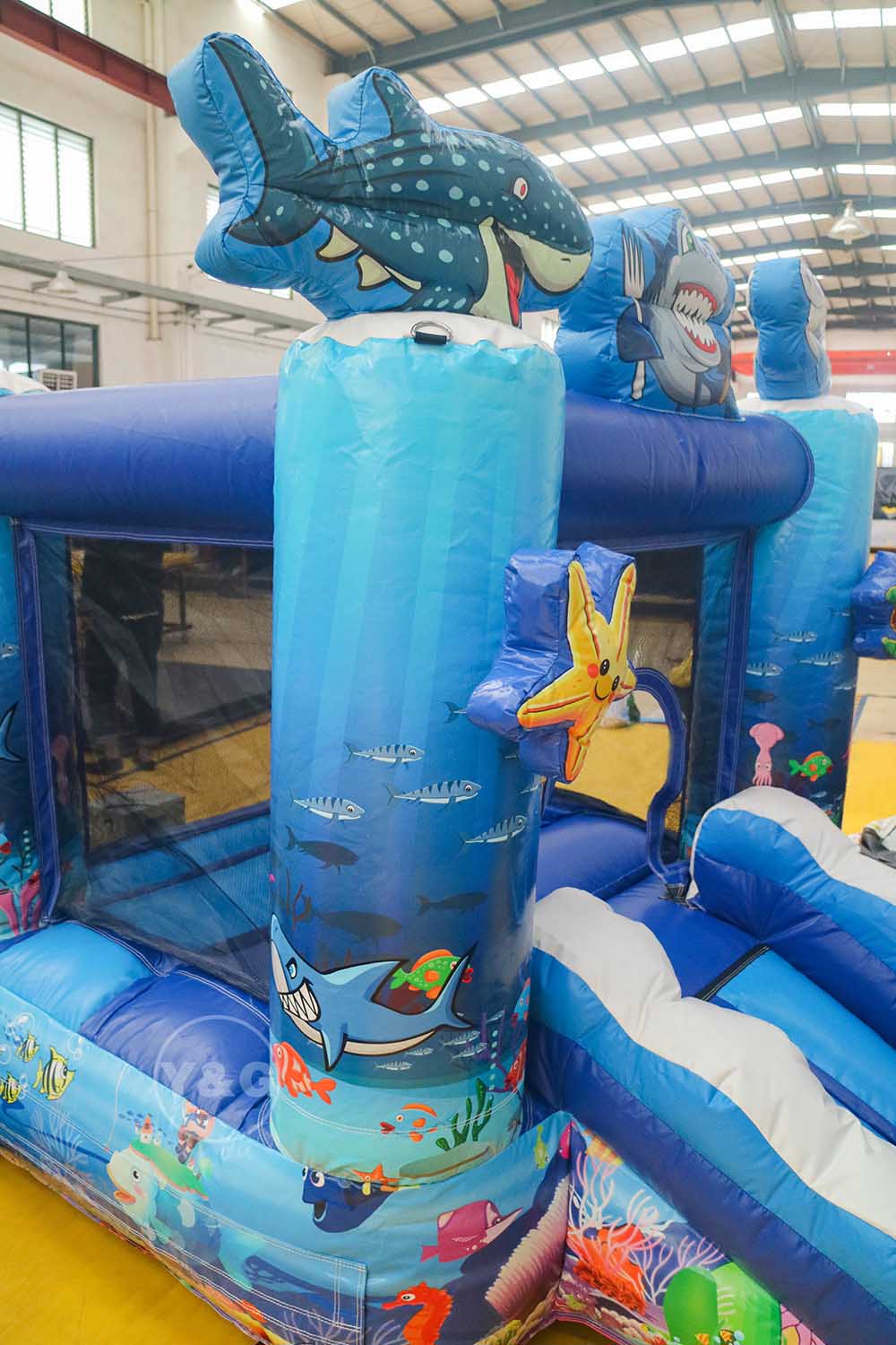 Commercial inflatable sea world bouncerYG-111