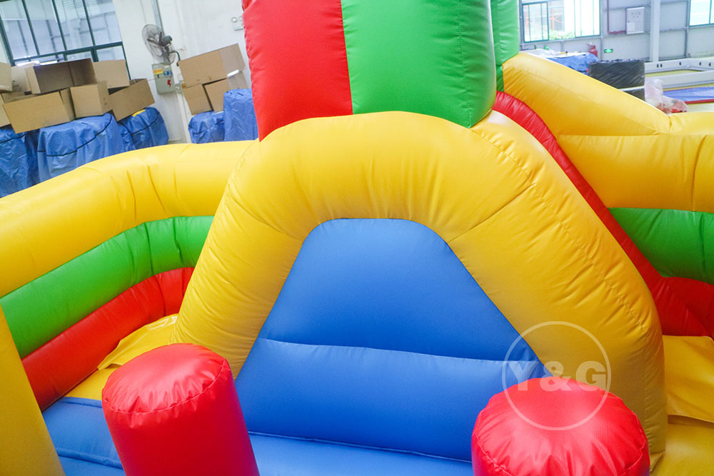 Inflatable Tribal Impact obstacle courseYGO55