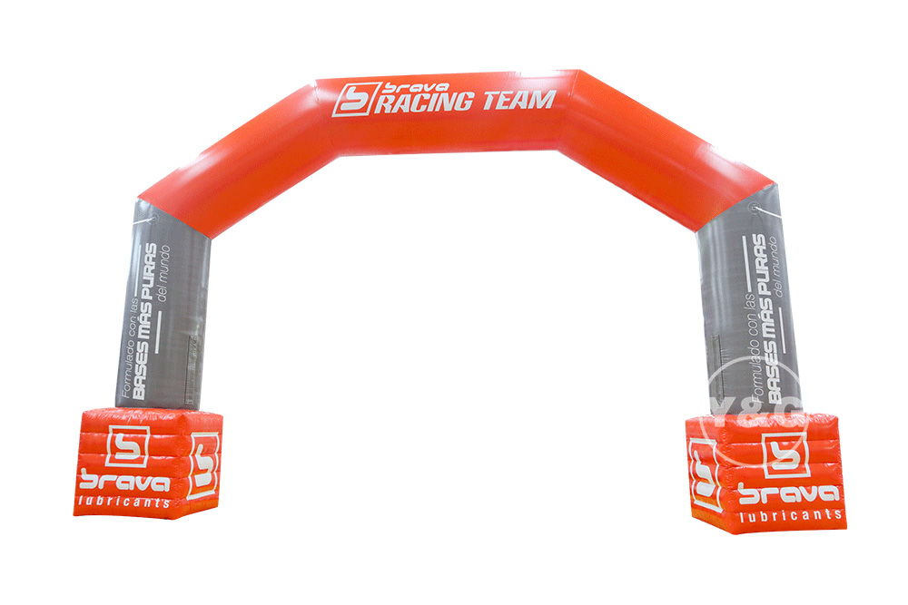 Orange Inflatable ArchGA173