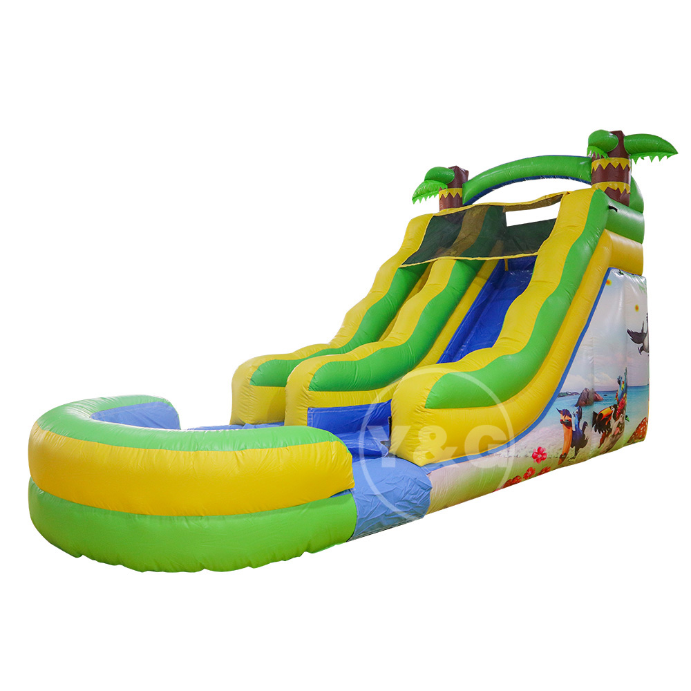 Commercial inflatable slides beachS23-05