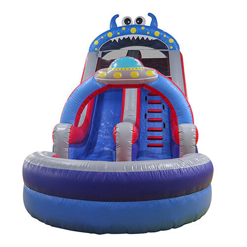 Giant UFO Inflatable Water Slide