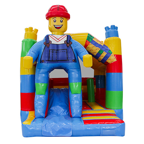 New design lego bounce house for saleA23-L1