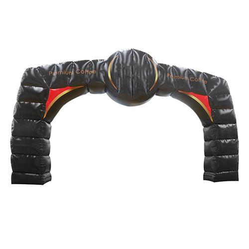 Black Inflatable Arch