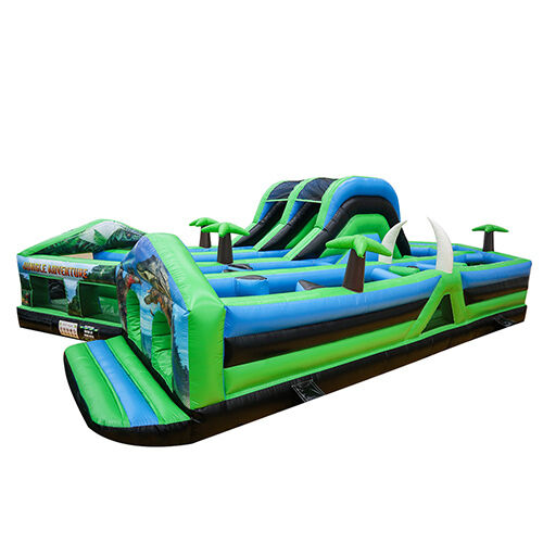 large inflatable amusement park