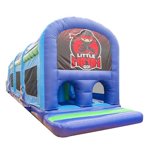 Inflatable cartoon obstacle course