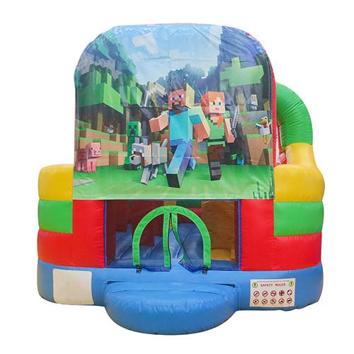 Inflatable Tribal Impact obstacle course